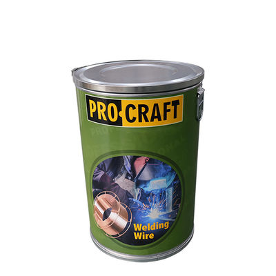 Printable Welding Wire Storage Drum – Durable Kraft Paper Construction, OEM Designs Supported
