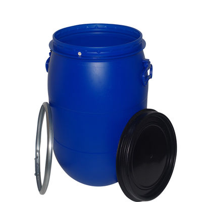 kopen Cylindrische polyethyleenvat met hoge dichtheid 210 liter 55 gal blauw chemisch vat online manufacture