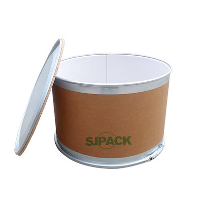 Beli 100L Fiber Shipping Drums Hot Melt Resistant Fiber Storage Drums online manufacture