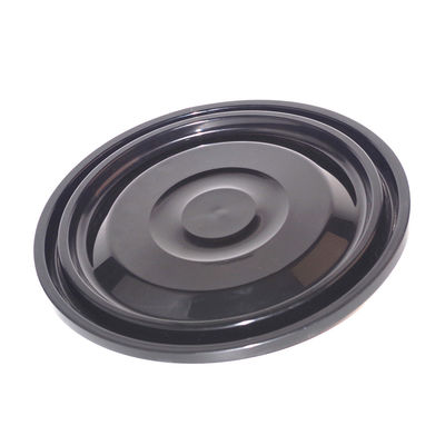 Buy Black Plastic Drum Lids 36cm For  Pharmaceutical Fiber Drums online manufacture