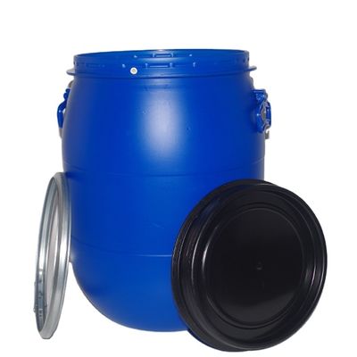 خرید 120L HDPE طبل های پلاستیکی دهان بزرگ بشکه Hdpe با دریچه زباله های شیمیایی سطل مایع online manufacture