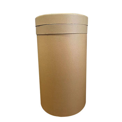 Durable 50kg Paper Fiber Drum Wax Powder Cardboard Barrels Storage