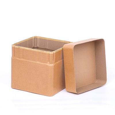 Papier Kraft 280g Pieczętowanie kwadratowy Fiber bęben 10 galonów Fiber bęben dla dodatków