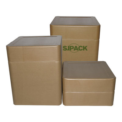 280gsm Size Custom Square Fiber Drum Fiber Drum Barrel For Flexible Packaging Solutions