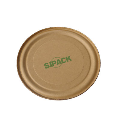 Durable Drum Lids Natural Paper Reusable Paper Cover 51cm Diameter Fiber Drum